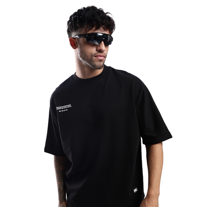 HAWKOTTO Gothic Demon Wing Oversized Tee