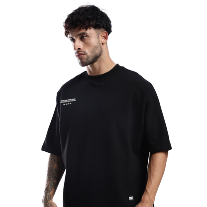 HAWKOTTO Gothic Demon Wing Oversized Tee